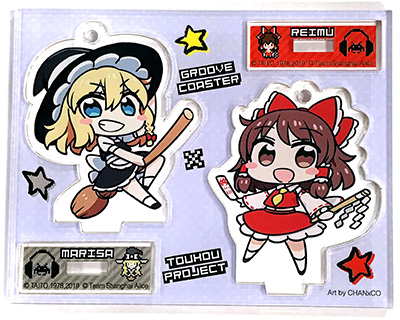 グルーヴコースター×東方Project オリジナルアクリルフィギュア